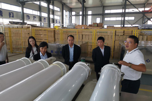 陜西航天建設集團有限公司總經理、黨委副書記謝明娟率隊赴遼寧一諾環保產業集團開展考察調研工作 陜西航天建設集團有限公司總經理、黨委副書記謝明娟率隊赴遼寧一諾環保產業集團開展考察調研工作